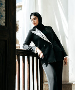 کت یقه انگلیسی دانتل